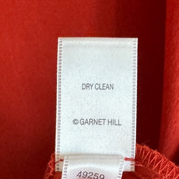 Garnet Hill Embroidered-Yoke Bishop-Sleeve Blouse, Size XS - Picture 10 of 10